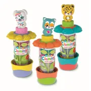 Clementoni - Cuburi senzoriale Clemmy cu accesorii pentru gradinarit diverse modele - ARTCL17979