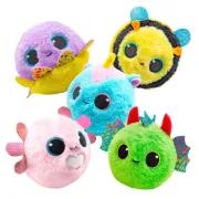 Craze - Jucarie de colectie Bounzz animalute saltarete din plus cu diametru de 6 cm diverse modele - ARTCRZ73605