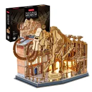 Cubic Fun - Puzzle 3D cu LED muzeul natural Mamut 463 piese - ARTCUL547h