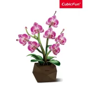 Cubic Fun - Ghiveci 3D cu orhidee 85 piese - ARTCUP872h
