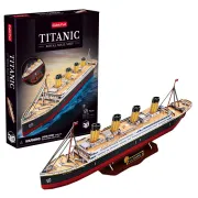 Cubic Fun - Puzzle 3D Nava medie Titanic 125 piese - ARTCUT4045H
