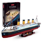 Cubic Fun - Puzzle 3D Nava medie Titanic 125 piese - ARTCUT4045H