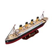 Cubic Fun - Puzzle 3D Nava medie Titanic 125 piese - ARTCUT4045H