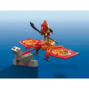 Playmobil - Jucarie de rol Lupta eroului cu drona si maleficul Ninja - ARTPM71833
