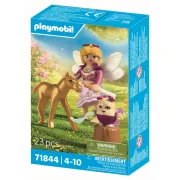 Playmobil - Jucarie de rol Pui de unicorn auriu si zana - ARTPM71844
