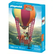 Playmobil - Jucarie de rol Plimbarea animalelor cu balonul - ARTPM71853