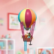 Playmobil - Jucarie de rol Plimbarea animalelor cu balonul - ARTPM71853