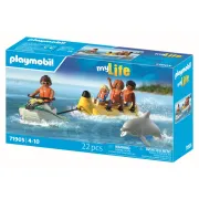 Playmobil - Jucarie de rol Plimbare pe mare cu banana - ARTPM71905