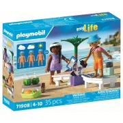Playmobil - Jucarie de rol Cuplu de tineri la plaja - ARTPM71908