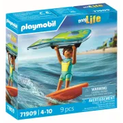 Playmobil - Jucarie de rol Surfing cu zmeu - ARTPM71909