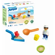 Playmobil - Junior Jucarii de nisip pentru micii bucatari - ARTPM72005