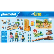 Playmobil - Jucarie de rol mini gradina zoologica - ARTPM72007