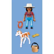 Playmobil - Set 2 figurine calareata si manz - ARTPM72026