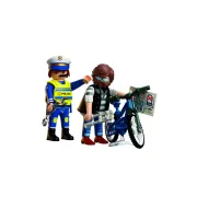 Playmobil - Jucarie de rol Prinderea hotului de biciclete - ARTPM72076