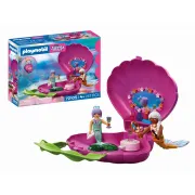 Playmobil - Jucarie de rol Geanta scoica a sirenei - ARTPM72105