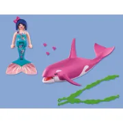 Playmobil - Jucarie de rol Orca si sirena - ARTPM72106
