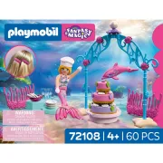 Playmobil - Jucarie de rol Bufet pentru nunta subacvatica - ARTPM72108