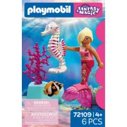 Playmobil - Jucarie de rol Sirena si calut de mare - ARTPM72109