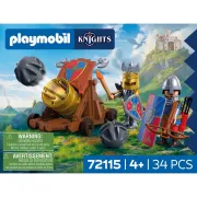 Playmobil - Jucarie de rol Tunul cavalerilor Leu - ARTPM72115