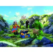 Playmobil - Jucarie de rol Trol si cavaler Leu cu comoara - ARTPM72116