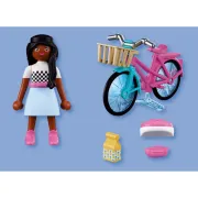 Playmobil - Barbie Brooklyn la plimbare cu bicicleta - ARTPM72125