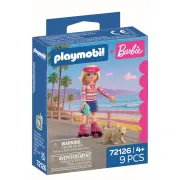 Playmobil - Barbie in stil Malibu la plimbare pe role - ARTPM72126