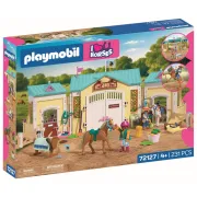Playmobil - Jucarie de rol Grajd mare de calarie - ARTPM72127