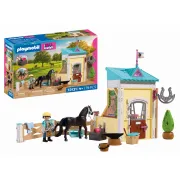 Playmobil - Jucarie de rol Grajd mic cu potcovar - ARTPM72131
