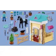 Playmobil - Jucarie de rol Grajd mic cu potcovar - ARTPM72131