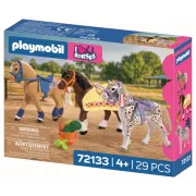 Playmobil - Set 3 cai pentru colectionat - ARTPM72133