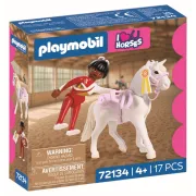Playmobil - Jucarie de rol Saritura ecvestra - ARTPM72134