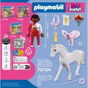 Playmobil - Jucarie de rol Saritura ecvestra - ARTPM72134