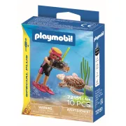 Playmobil - Figurina scafandru si testoasa - ARTPM72151