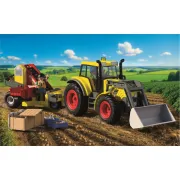 Playmobil - Jucarie de rol Tractor cu masina de recoltat cartofi - ARTPM72161