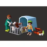 Playmobil - Jucarie de rol Veterinar in vizita - ARTPM72167