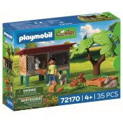 Playmobil - Jucarie de rol Tarcul iepurilor - ARTPM72170