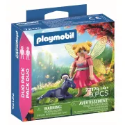 Playmobil - Set 2 figurine zana cu pui de unicorn - ARTPM72174