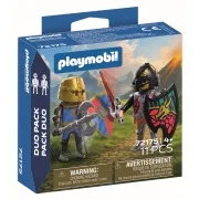 Playmobil - Set 2 figurine cavaleri rivali - ARTPM72175
