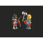Playmobil - Set 2 figurine cavaleri rivali - ARTPM72175