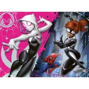 Ravensburger - Puzzle Marvel Spiderman 4 buc in cutie 12 16 20 24 piese - ARTRVSPC04201