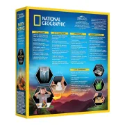 National Geographic - Set de explorare stiintele Pamantului experimente cu vulcani cristale si tornade - ARTNG22565