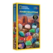 National Geographic - Set de excavare si descoperire pietre pretioase mari - ARTNG23180