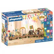 Playmobil - Set cadou pentru aniversare Trenulet festiv - ARTPM72184