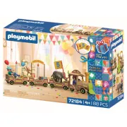 Playmobil - Set cadou pentru aniversare Trenulet festiv - ARTPM72184