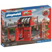 Playmobil - Jucarie de rol Statie mare de pompieri - ARTPM72191