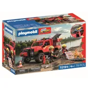 Playmobil - Jucarie de rol Masina Pickup de pompieri - ARTPM72194