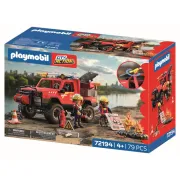 Playmobil - Jucarie de rol Masina Pickup de pompieri - ARTPM72194