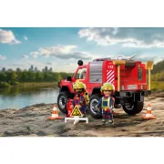 Playmobil - Jucarie de rol Masina Pickup de pompieri - ARTPM72194