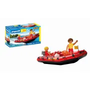 Playmobil - Jucarie de rol Barca de salvare - ARTPM72280