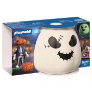 Playmobil - Dovleac de Halloween si Figurina cu cap de dovleac - ARTPM72358